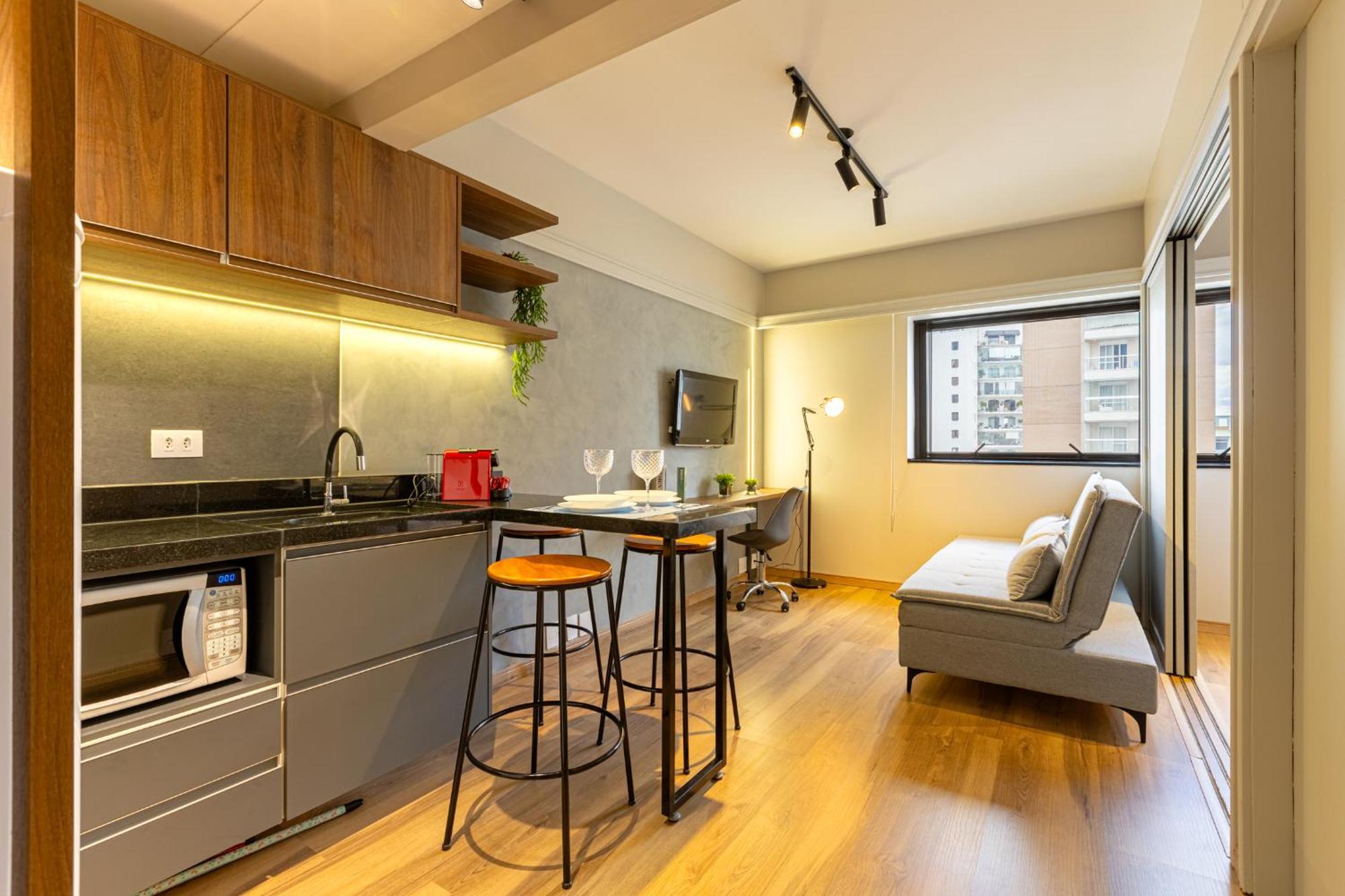 Easy Star - Lindo Flat C/vaga No Jardim Paulista - Do01i Apartment