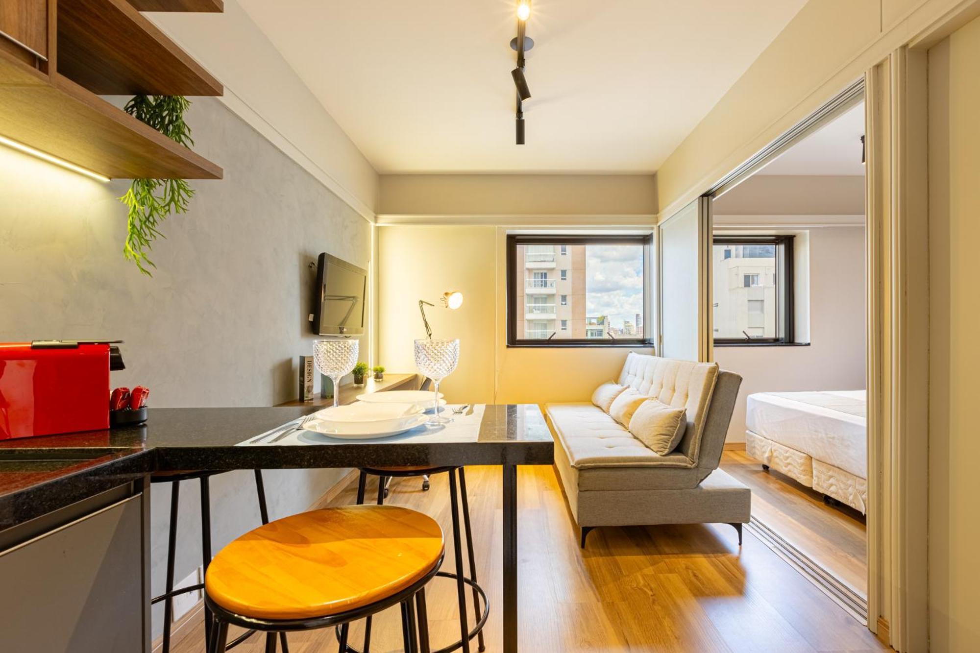 Easy Star - Lindo Flat C/vaga No Jardim Paulista - Do01i Apartamento